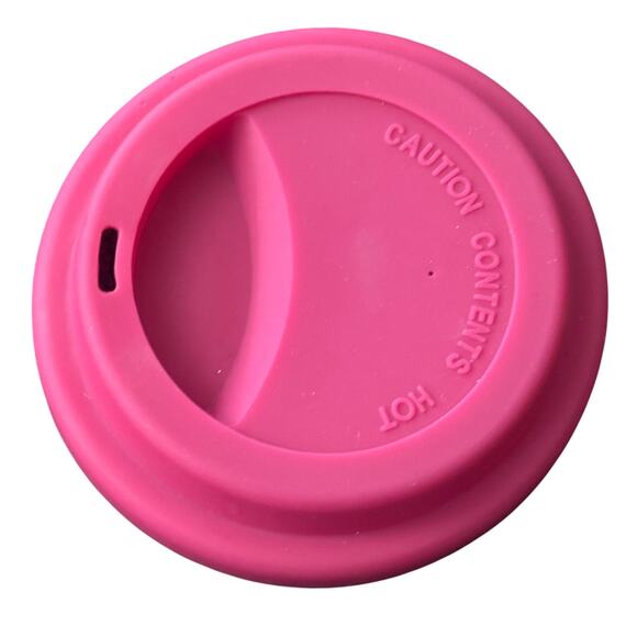 Lilly Pulitzer Pink Green Floral Ceramic Travel Mug Tumbler Cup Silicone Sleeve - Picture 6 of 8